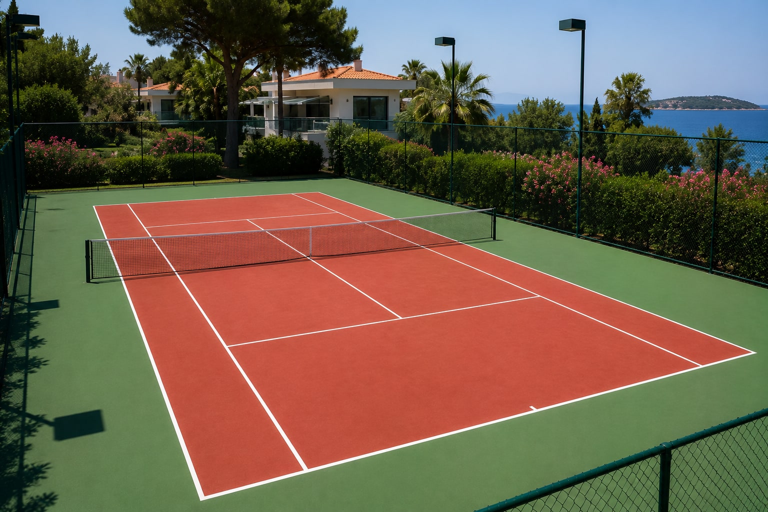 Çeşme Otel Tenis Kortu