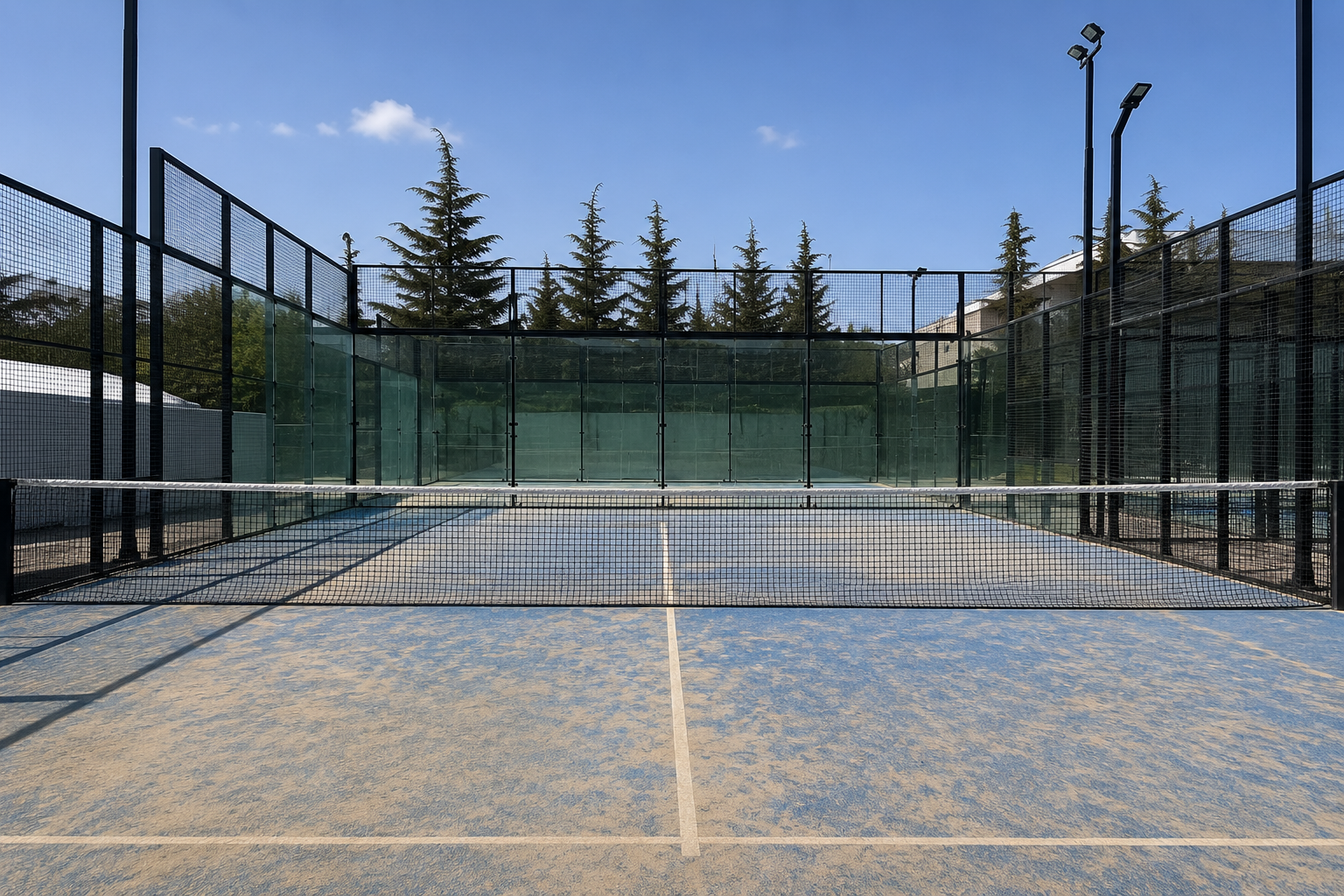 Padel Kortu Yenileme - Önce